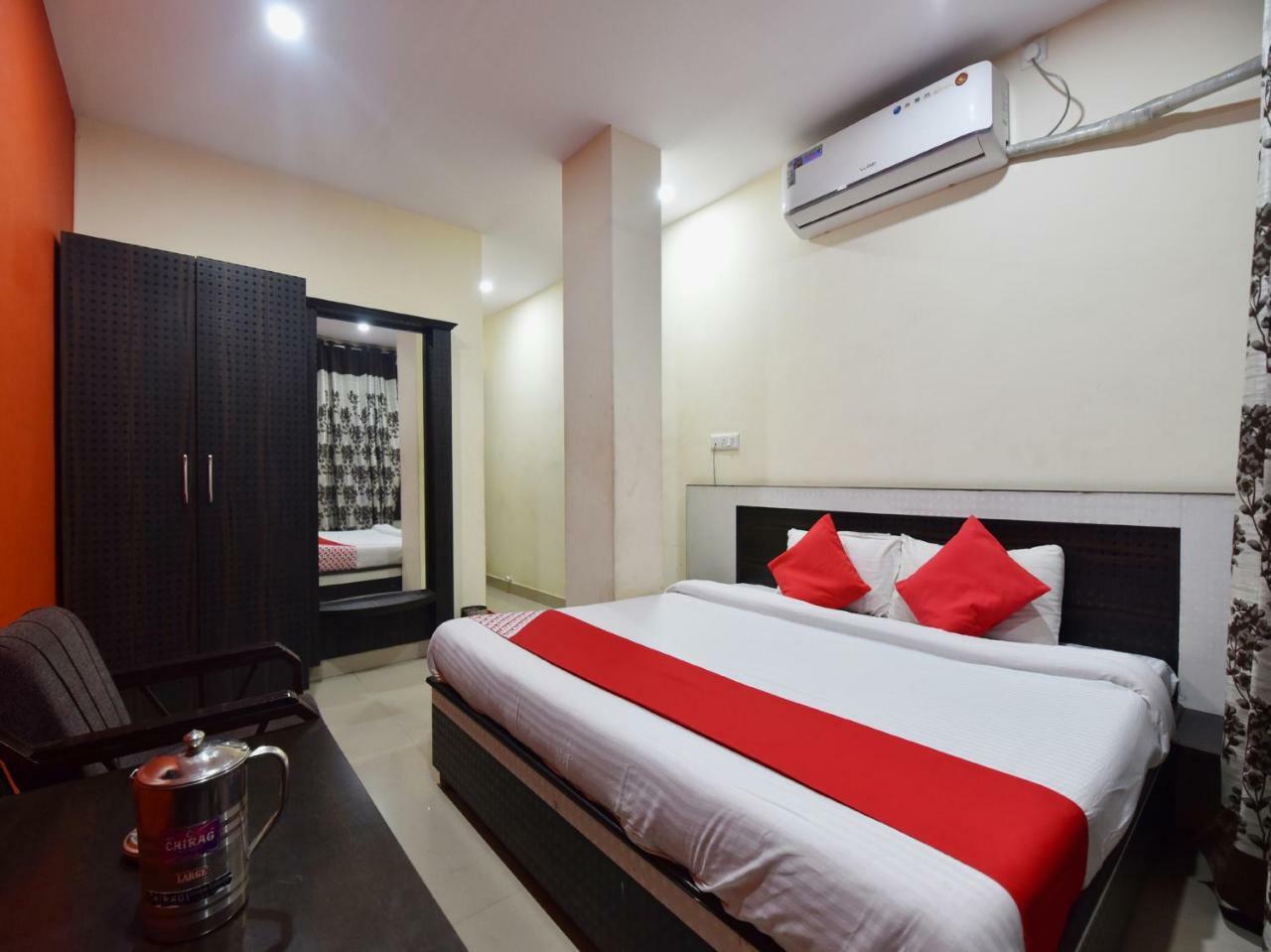 מנדי Oyo 28027 Hotel Dhruv מראה חיצוני תמונה